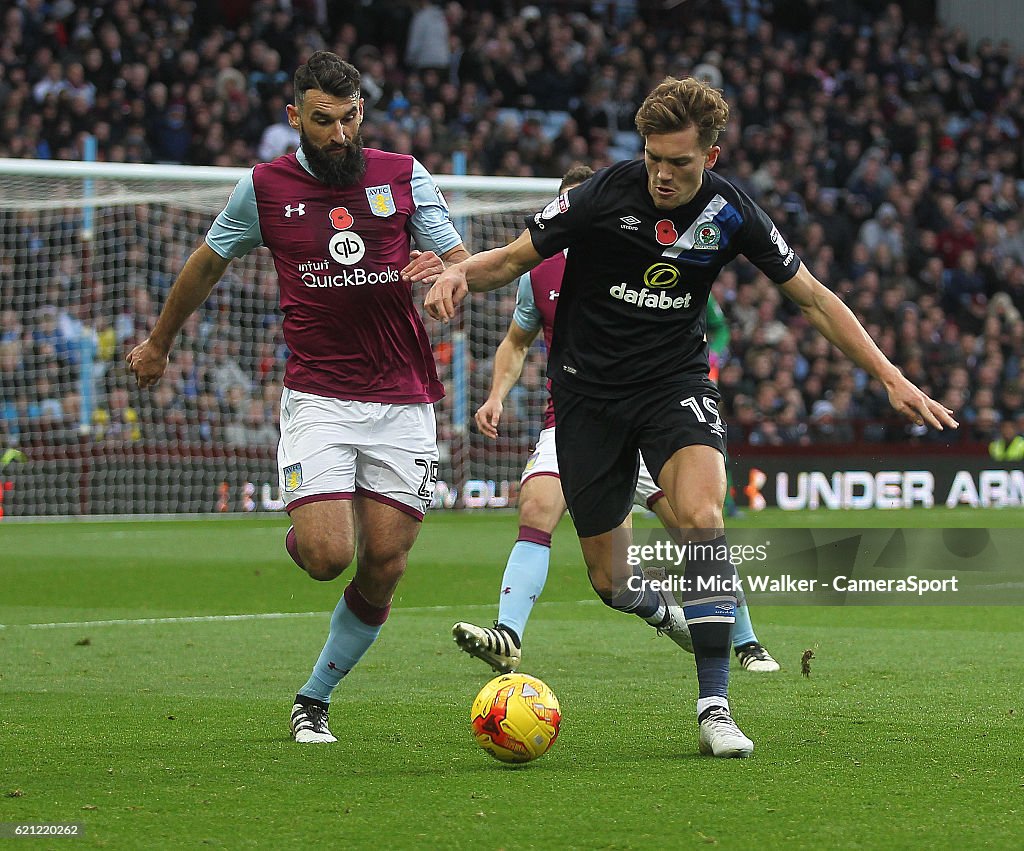 Aston Villa v Blackburn Rovers - Sky Bet Championship