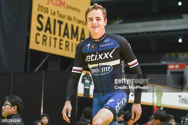 Petr Vakoc, a Czech cyclist, who rides for the EtixxQuick-Step, at the fouth edition of the Tour de France Saitama Criterium. On Saturday, 29th...