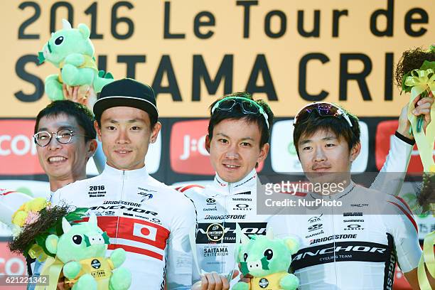 The Tour de France Saitama Criterium 2016 Best Asian Team. On Saturday, 29th October 2016, in Saitama, Japan.