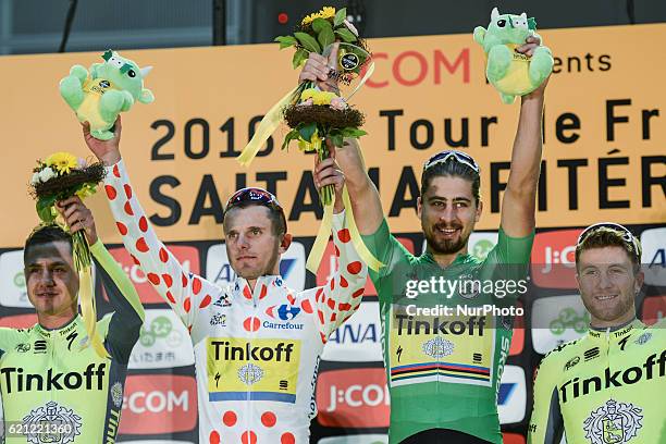 The Tour de France Saitama Criterium 2016 Winning Team. On Saturday, 29th October 2016, in Saitama, Japan.