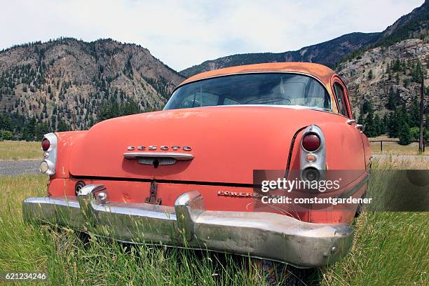 chrysler desoto 1954 powerflite classic - marcha automática - fotografias e filmes do acervo