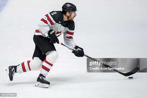 Derek Roy in action during the Deutschland Cup between Slovakia and Canada on 5 November, 2016 at Curt Frenzel Stadium in Augsburg, Germany.