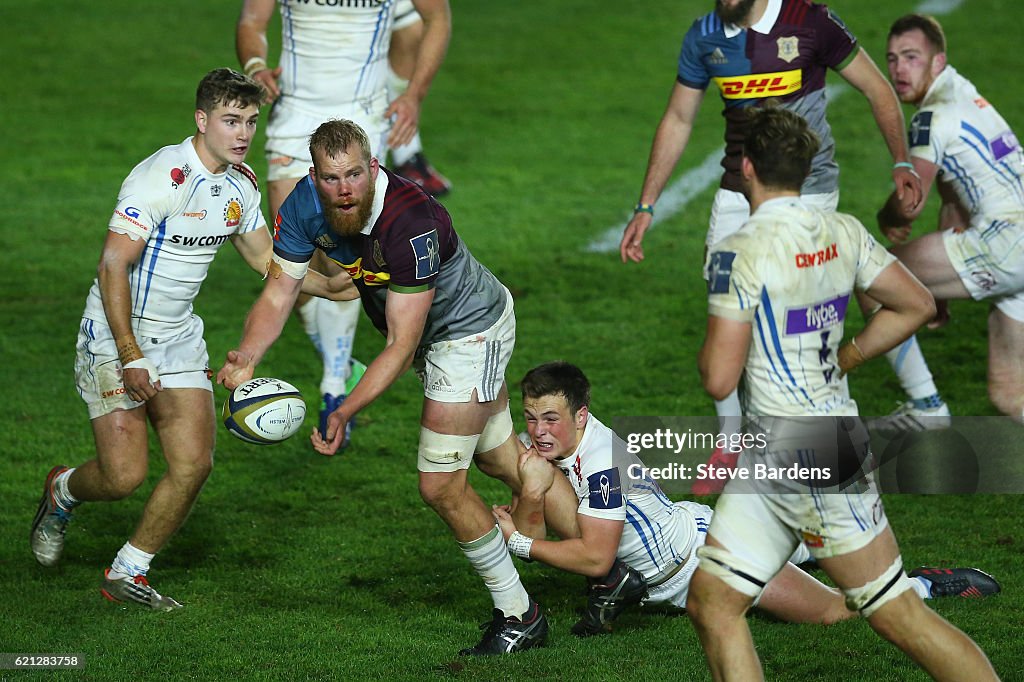Harlequins v Exeter Chiefs - Anglo-Welsh Cup