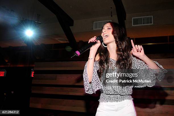 Tiffany Giardina attends Caribou Iced Coffee Presents TEENS MAKING A DIFFERENCE Event to benefit Gabrielle`s Angel Foundation for Cancer Research at...