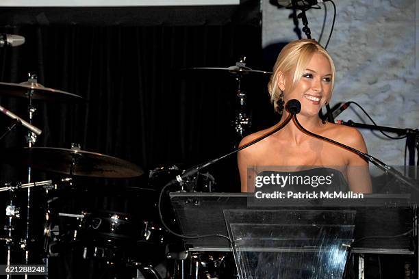 Tara Conner attends CARON New York Treatment Center's 2008 Annual Gala at Cipriani 42nd Street on May 29, 2008 in New York City.