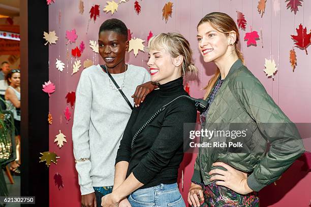 Guests enjoy the Westfield Topanga x Elle.com Fall Trend Report at Westfield Topanga on November 5, 2016 in Canoga Park, California.