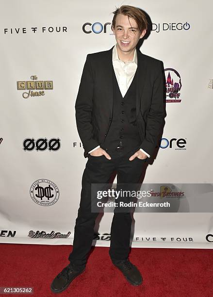 Music performer Dylan Snyder attends The Clubhouse Red Carpet Event at Project LA on November 5, 2016 in Los Angeles, California.
