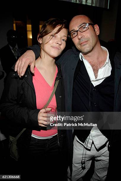 Kristina Zubkova and John Ventimiglia attend MARC ECKO iGoogle After Party at Marc Ecko Global Headquarters on May 1, 2008 in New York City.