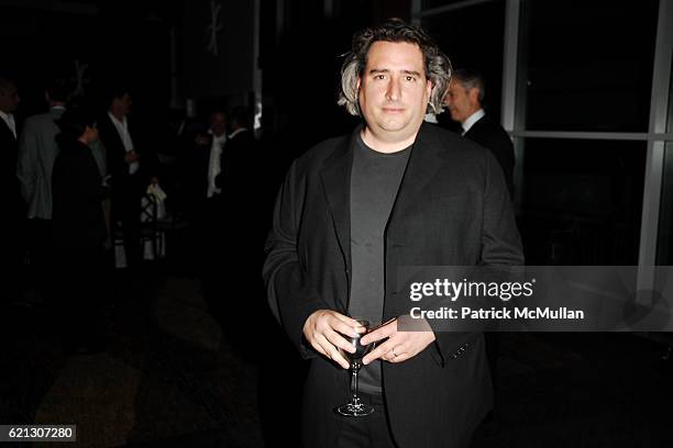 Gregory Crewdson attends INTERNATIONAL CENTER OF PHOTOGRAPHY's 24th Annual INFINITY AWARDS at Pier 60 on May 12, 2008 in New York City.