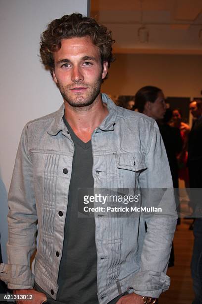 Brad Kroenig attends KARL LAGERFELD Book Launch, METAMORPHOSES OF AN AMERICAN at Pace/MacGill Gallery/New York on May 16, 2008.