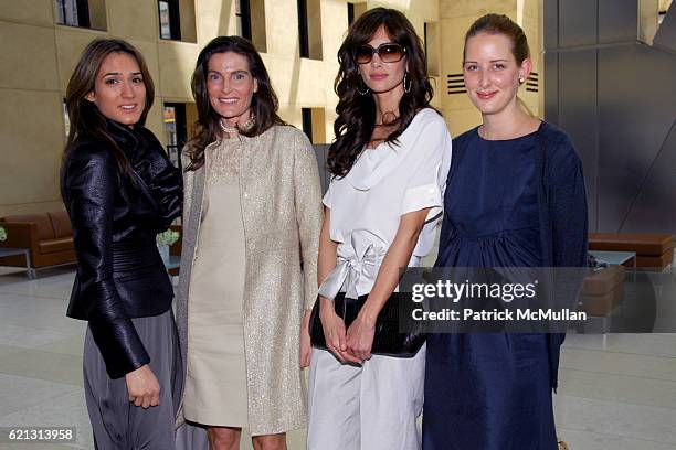 Zani Gugelmann, Jennifer Creel, Eugenia Silva and Jacqueline Sackler attend Fashion Institute of Technology Presents the First Couture Council Award...