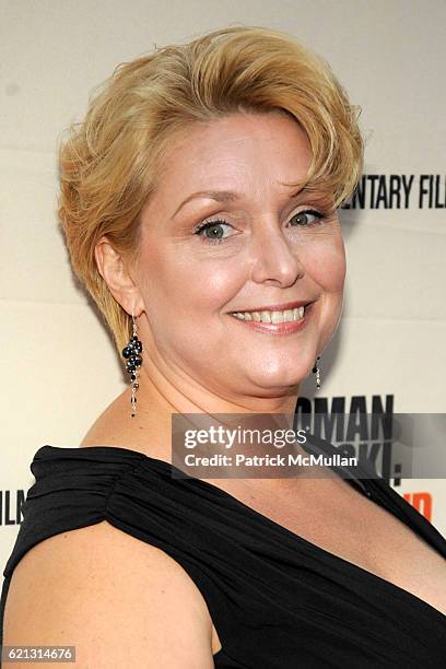 Samantha Geimer attends HBO Documentary Films' New York Premiere of "ROMAN POLANSKI: Wanted and Desired" at The Paris Theater on May 6, 2008 in New...