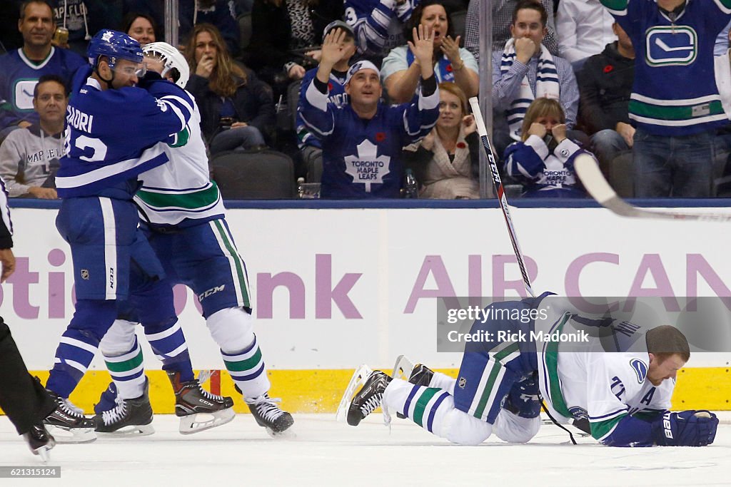 Toronto Maple Leafs V Vancouver Canucks