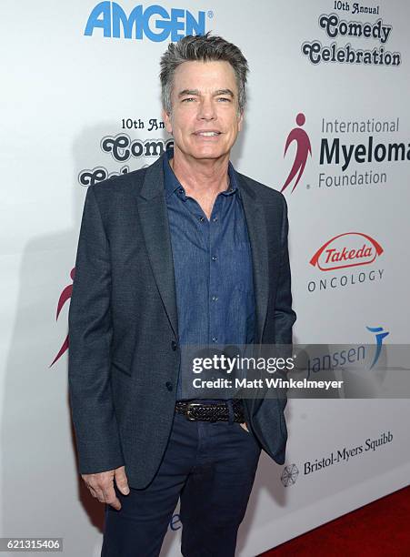 Actor Peter Gallagher attends the International Myeloma Foundation 10th Annual Comedy Celebration at the Wilshire Ebell Theatre on November 5, 2016...