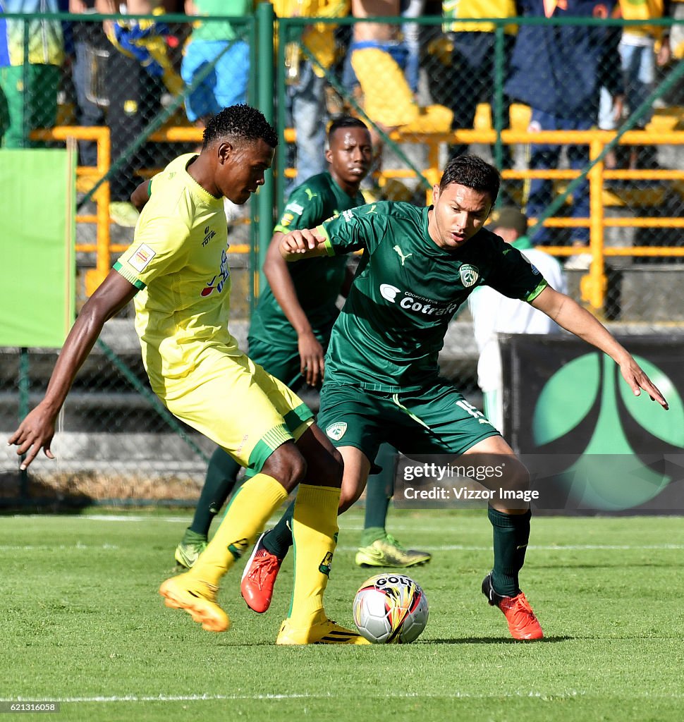 La Equidad v Atletico Bucaramanga - Liga Aguila II 2016