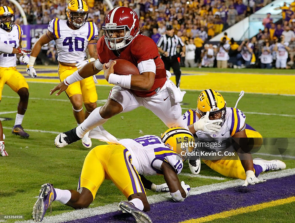 Alabama v LSU