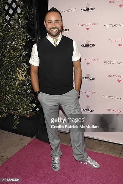 Nick Verreos attends Victoria's Secret Miranda Kerr Celebrates The Launch of the "Heavenly Kiss Fragrance" at Beso on May 6, 2008 in Hollywood, CA.