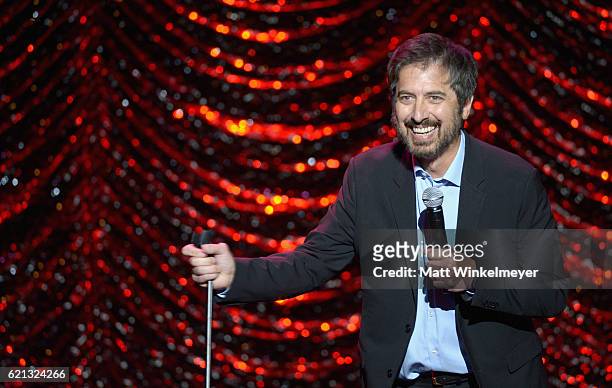 Host Ray Romano performs onstage during the International Myeloma Foundation 10th Annual Comedy Celebration at the Wilshire Ebell Theatre on November...