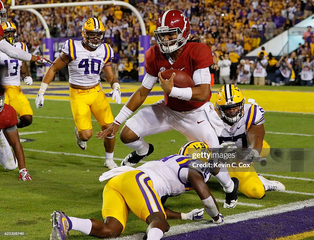 Alabama v LSU