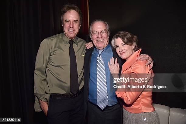 Comedian Kevin Nealon, actors Michael McKean and Annette O'Toole attend the International Myeloma Foundation 10th Annual Comedy Celebration at the...