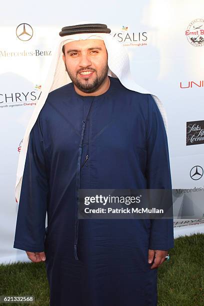 Dr. Sulaiman Al Fahim attends Seventh Annual Chrysalis Butterfly Ball at Private Residence on May 31, 2008 in Los Angeles, Ca.