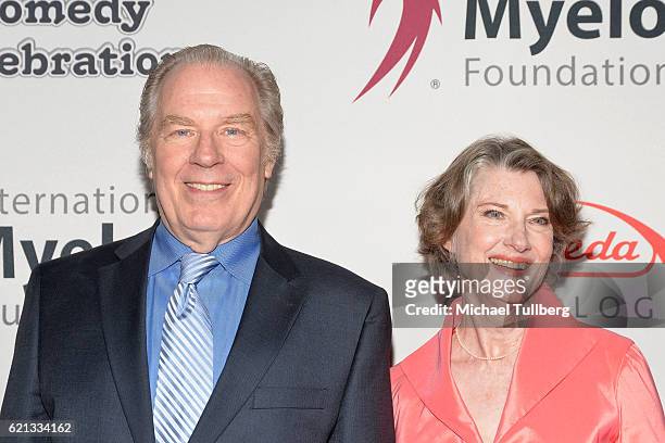 Actors Michael McKean and Annette O'Toole attend the International Myeloma Foundation's 10th Annual Comedy Celebration at The Wilshire Ebell Theatre...