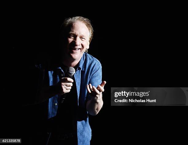 Bill Maher Performs During New York Comedy Festival at The Theater at Madison Square Garden on November 5, 2016 in New York City.