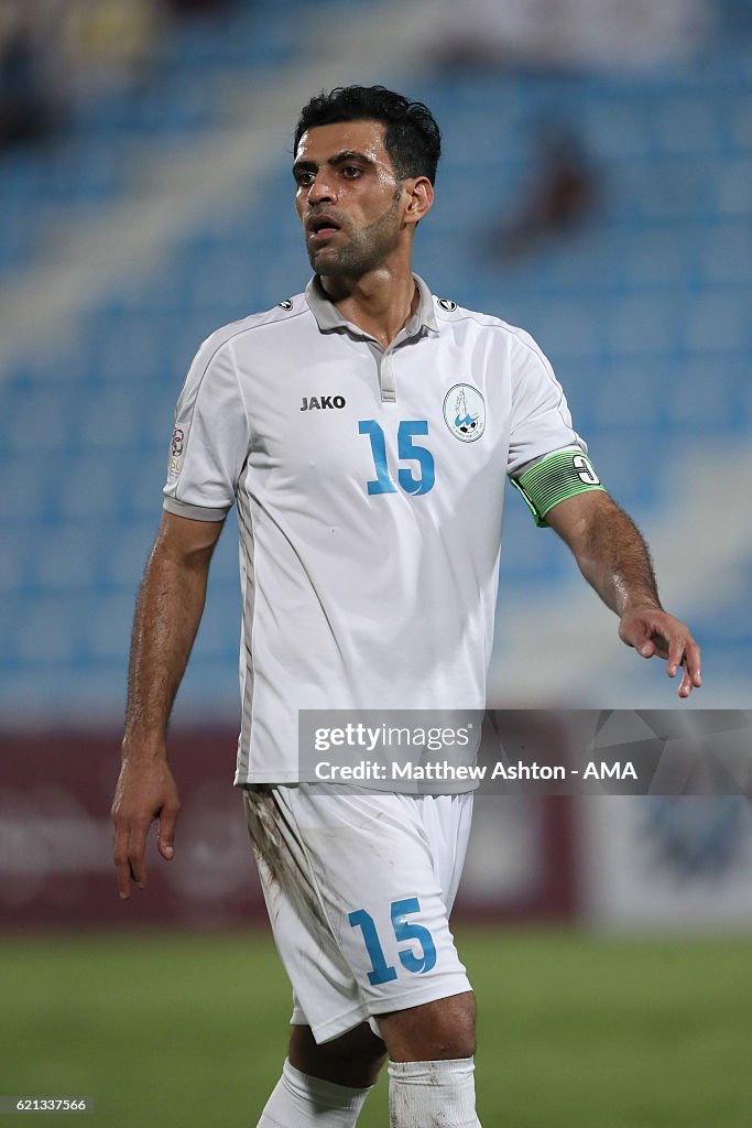 Waheed Footbool Waheed Mohammed of Al-Wakrah Sport Club during the Al Wakrah v Al ...