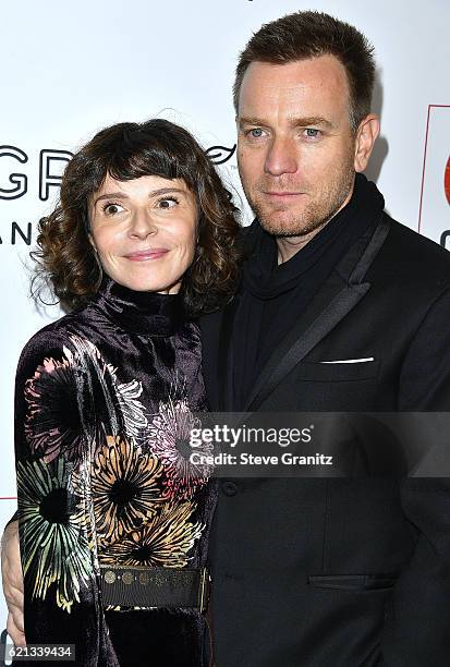 Ewan McGregor, Eve Mavrakis arrives at the 10th Annual GO Campaign Gala at Manuela on November 5, 2016 in Los Angeles, California.