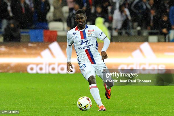 Jordy GASPAR of Lyon during the Ligue 1 match between Olympique Lyonnais and SC Bastia at Stade de Gerland on November 5, 2016 in Lyon, France.