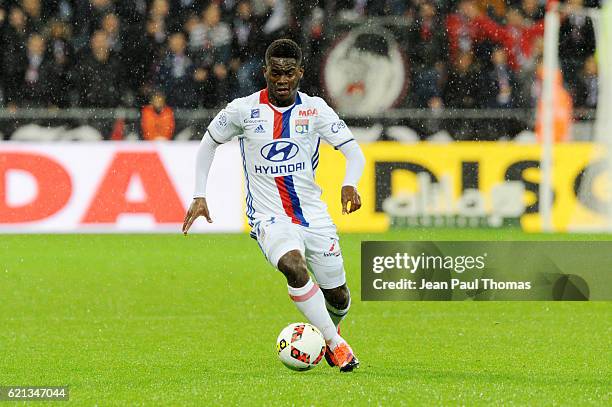 Jordy GASPAR of Lyon during the Ligue 1 match between Olympique Lyonnais and SC Bastia at Stade de Gerland on November 5, 2016 in Lyon, France.