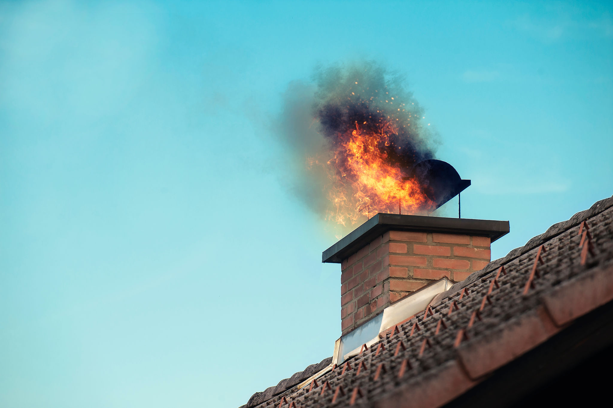 chimney fire
