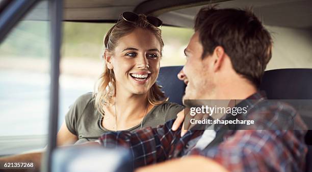 i love it out here - driving romance stock pictures, royalty-free photos & images