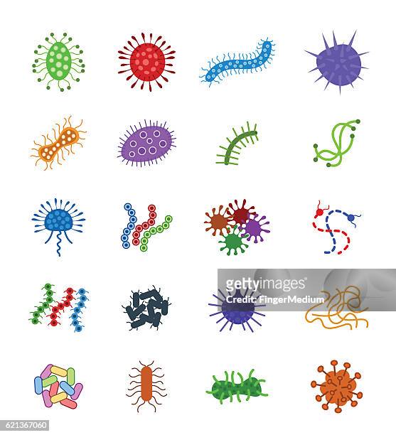 germs and bacteria - ameba 幅插畫檔、美工圖案、卡通及圖標
