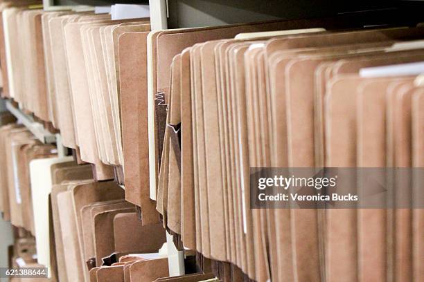 files in a row in the office - nail file stock pictures, royalty-free photos & images