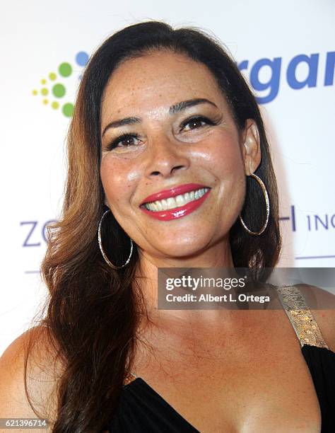 Actress Marabina Jaimes arrives for MyFaceMyBody Awards held at Montage Beverly Hills on November 5, 2016 in Beverly Hills, California.