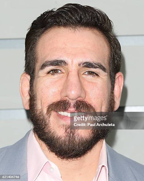 Commentator Kenny Florian attends the 33rd Breeder's Cup World Championship at Santa Anita Park on November 5, 2016 in Arcadia, California.