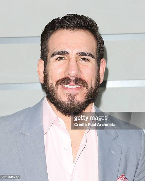 Commentator Kenny Florian attends the 33rd Breeder's Cup World Championship at Santa Anita Park on November 5, 2016 in Arcadia, California.