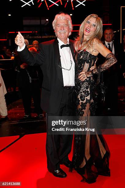 Gisela Muth and Hans Georg Muth attend the aftershow party during the 23rd Opera Gala at Deutsche Oper Berlin on November 5, 2016 in Berlin, Germany.