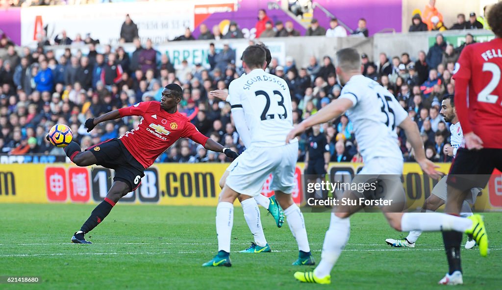 Swansea City v Manchester United - Premier League