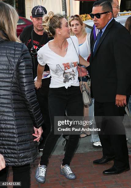 Actress Kaley Cuoco attends the 6th annual "Stand Up For Pits" at The Hollywood Improv on November 5, 2016 in Hollywood, California.