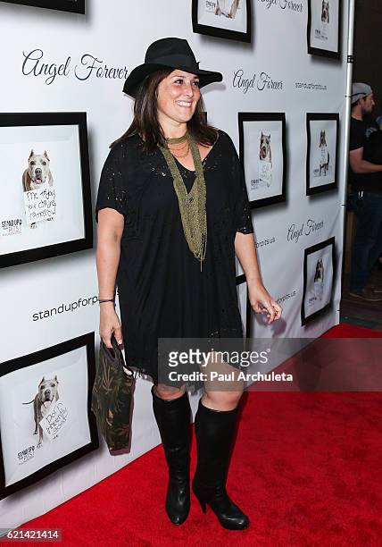 Personality Ricki Lake attends the 6th annual "Stand Up For Pits" at The Hollywood Improv on November 5, 2016 in Hollywood, California.
