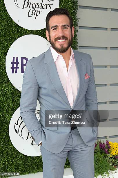 Commentator Kenny Florian attends the 33rd Breeder's Cup World Championship at Santa Anita Park on November 5, 2016 in Arcadia, California.