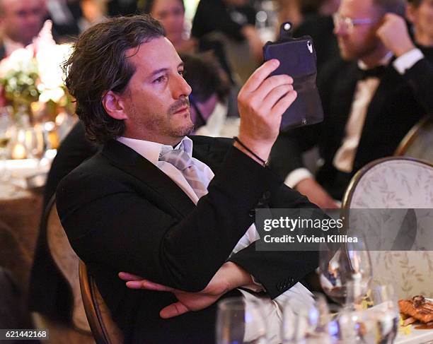 Film producer Kurt Iswarienko at American Cancer Society's Giants of Science Los Angeles Gala on November 5, 2016 in Los Angeles, California.