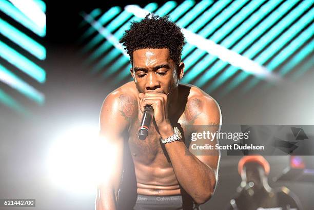 Singer Desiigner performs onstage during the 92.3 Real Show at The Forum on November 5, 2016 in Inglewood, California.