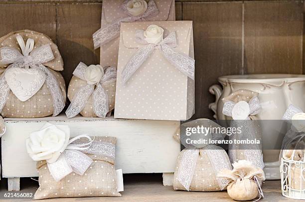 wedding favors - wedding gift stock pictures, royalty-free photos & images