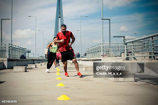 agility training - kegel exercise stockfoto's en -beelden