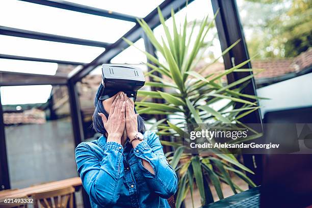 Peering Lady Computer 113 Woman Peering Over Computer Stock Photos, High-Res Pictures, and ...