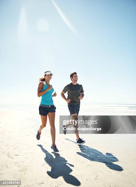 leading a physically active lifestyle together - physically active stock pictures, royalty-free photos & images