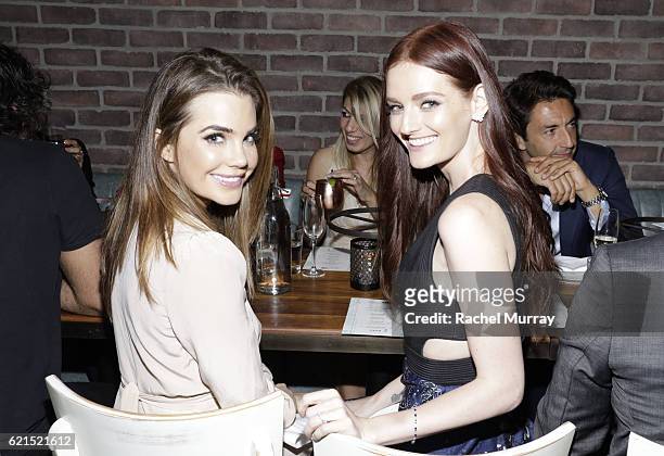 Actresses Gillian Murray and Lydia Hearst attend Flaunt Magazine and Vionnet celebrate The Nocturne Issue with Nicole Kidman at Catch LA on November...
